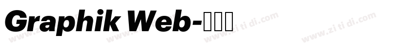 Graphik Web字体转换 Graphik Web字体转换